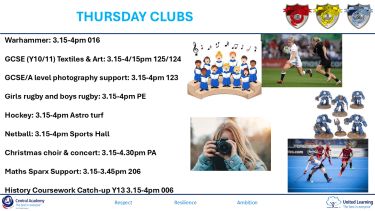 Thursday Clubs